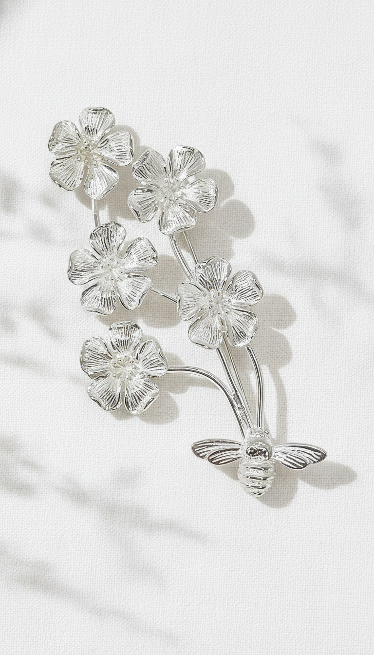 Broche Bouquet Abeja