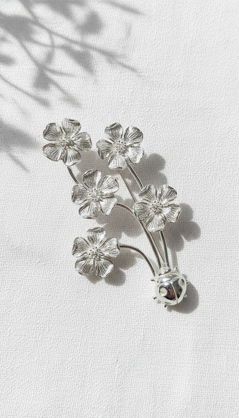 Broche Bouquet Mariquita