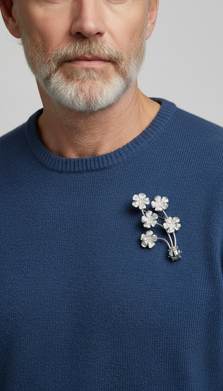 Broche Bouquet Mariquita